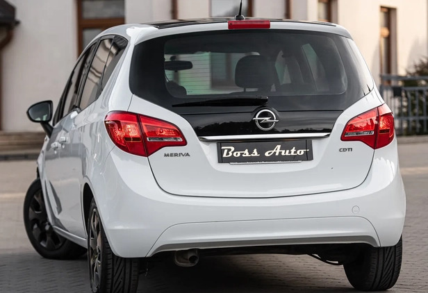 Opel Meriva cena 22900 przebieg: 188123, rok produkcji 2012 z Stargard małe 407